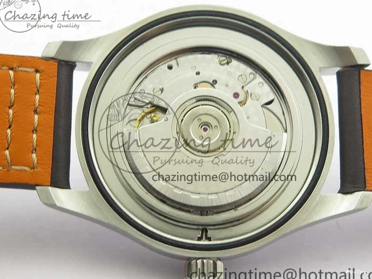 MIROTIME 0226 MARK XVIII IW327002 SS FKF 1:1 Best Edition White Dial On Black Leather Strap Affordable 7121